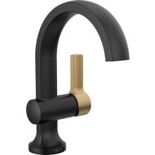 Albion 1.2 GPM Single Hole Bathroom Faucet with Push Pop-Up Drain Assembly