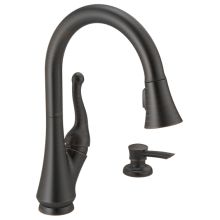 Talbott Pull-Down Kitchen Faucet with Magnetic Docking Spray Head, Soap/Lotion Dispenser, and Optional Base Plate - Includes Lifetime Warranty