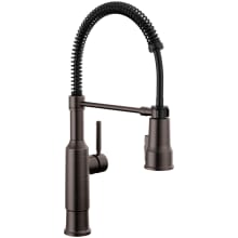 Theodora 1.8 GPM Single-Handle Pull-Down Pre-Rinse Kitchen Faucet with ShieldSpray and Magnetic Docking Spray Head