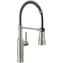 Theodora 1.8 GPM Single-Handle Pull-Down Pre-Rinse Kitchen Faucet with ShieldSpray and Magnetic Docking Spray Head