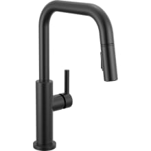 Nicoli 1.8 GPM Single Hole Pull Down Kitchen Faucet - Includes Escutcheon