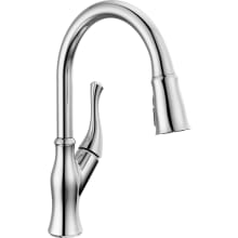 Ophelia 1.8 GPM Single Hole Pull Down Kitchen Faucet - Includes Escutcheon