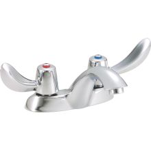 Double Handle 1.5GPM Bathroom Faucet with Hooded Blade Handles from the Commercial Series