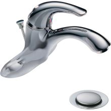 Single Handle 1.5GPM Bathroom Faucet with Wrench Flat Aerator and Pop-Up Assembly from the Commercial Series