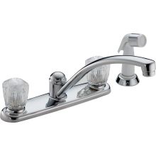 Classic Kitchen Faucet with Side Spray - Includes Lifetime Warranty