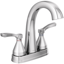 Stryke 1.2 GPM Centerset Bathroom Faucet with Pop-Up Drain Assembly