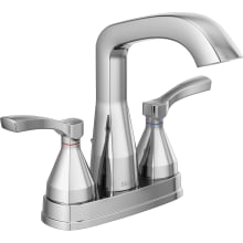Stryke 1.2 GPM Centerset Bathroom Faucet with Lever Handles and Pop-Up Drain Assembly - Limited Lifetime Warranty