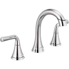 Kayra 1.2 GPM Widespread Pull Down Bathroom Faucet with Push Pop-Up Drain Assembly