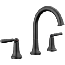 Saylor 1.2 GPM Widespread Bathroom Faucet with Push Pop-Up Drain Assembly and Diamond Seal Valve Technology