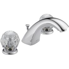 Classic Widespread Bathroom Faucet with Pop-Up Drain Assembly - Includes Lifetime Warranty