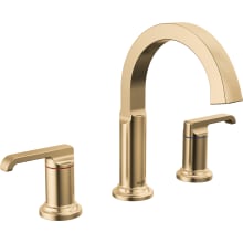 Tetra 1.2 GPM Widespread Bathroom Faucet with Lever Handles and Push Pop-up Drain Assembly