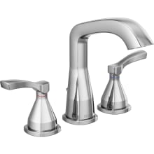 Stryke 1.2 GPM Widespread Bathroom Faucet with Lever Handles and Pop-Up Drain Assembly - Limited Lifetime Warranty