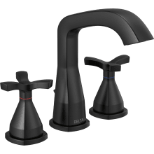 Stryke 1.2 GPM Widespread Bathroom Faucet with Pop-Up Drain Assembly and Diamond Seal Technology