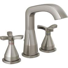Stryke 1.2 GPM Widespread Bathroom Faucet with Pop-Up Drain Assembly and Diamond Seal Technology