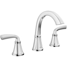 Geist 1.2 GPM Widespread Bathroom Faucet with Push Pop-Up Drain Assembly