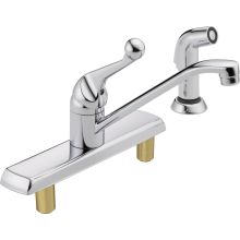 Classic Kitchen Faucet with Side Spray - Includes Lifetime Warranty