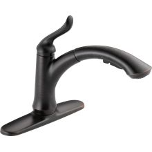 Linden Pull-Out Kitchen Faucet with Temporary Flow Increase & Optional Base Plate - Includes Lifetime Warranty