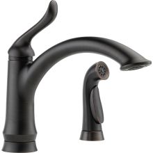 Linden Kitchen Faucet with Side Spray and Optional Base Plate - Includes Lifetime Warranty