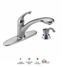 Signature Pull-Out Kitchen Faucet with Soap/Lotion Dispenser - Includes Lifetime Warranty