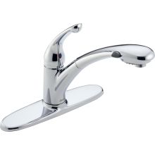 Signature Pull-Out Kitchen Faucet with Optional Base Plate - Includes Lifetime Warranty