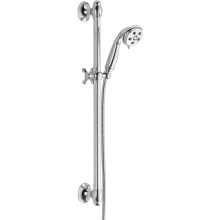 1.75 GPM Traditional Hand Shower Package with H2Okinetic Technology - Includes Hand Shower, Slide Bar, Hose, and Limited Lifetime Warranty