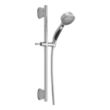 Universal Showering Components 1.75 GPM Multi Function Hand Shower Package - Includes Slide Bar and Hose