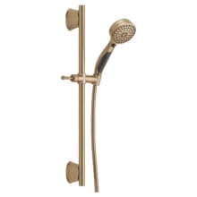 Universal Showering Components 1.75 GPM Multi Function Hand Shower Package - Includes Slide Bar and Hose
