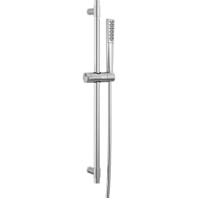 Universal Showering 1.75 GPM Single Function Hand Shower Package - Includes Slide Bar and Hose