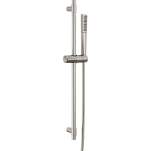 Universal Showering 1.75 GPM Single Function Hand Shower Package - Includes Slide Bar and Hose