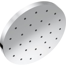 Universal Showering 12" Round 1.75 GPM Single Function Rain Shower Head with H2Okinetic Technology