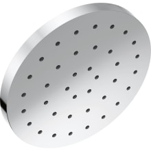 Universal Showering 12" Round 2.5 GPM Single Function Rain Shower Head with H2Okinetic Technology