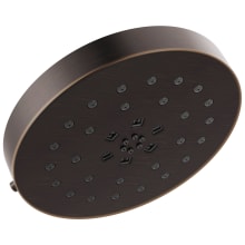 Universal Showering Components 1.75 GPM Multi Function Rain Shower Head with Touch-Clean and H2Okinetic Technology