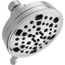 1.5 GPM Universal 4-1/4" Wide Multi Function Shower Head with H2Okinetic Technology - Limited Lifetime Warranty