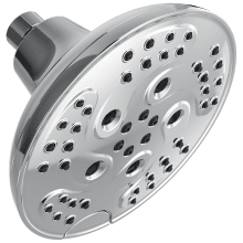 1.75 GPM Universal 6" Wide Multi Function Rain Shower Head With H2Okinetic and Touch-Clean&reg; Technologies - Limited Lifetime Warranty