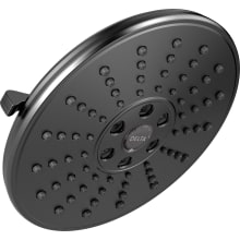 Universal Showering 7-11/16" Round 1.75 GPM Shower Head Full Spray Pattern with Touch Clean and H2Okinetic Technology