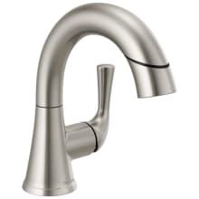 Kayra 1.2 GPM Single Hole Pull-Down Bathroom Faucet with 15-3/4" Hose and Pop-Up Drain Assembly