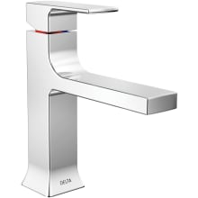 Velum 1.2 GPM Single Hole Bathroom Faucet with Push Pop-Up Drain Assembly