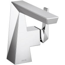 Trillian 1.2 GPM Bathroom Sink Faucet Single Hole Bathroom Faucet Less Drain Assembly