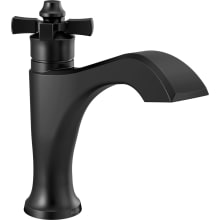 Dorval 1.2 GPM Single Hole Bathroom Faucet with Cross Handle - Less Drain Assembly