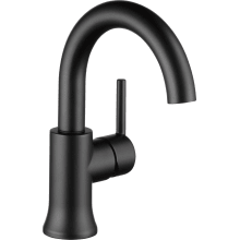 Trinsic 1.2 GPM Single Hole Bathroom Faucet - Includes Metal Push Pop-Up Drain Assembly
