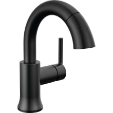 Trinsic 1.2 GPM Single Hole Bathroom Faucet with Pull Down Wand and Push Pop-Up Drain Assembly