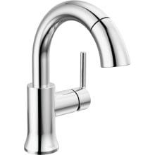 Trinsic 1.2 GPM Single Hole Bathroom Faucet with Pull Down Wand and Push Pop-Up Drain Assembly