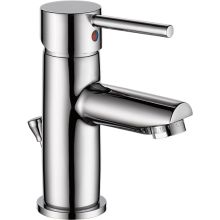 Modern 1 GPM Single Hole Bathroom Faucet with Pop-Up Drain Assembly