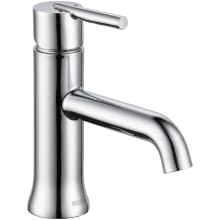 Trinsic Single Hole Bathroom Faucet with Optional Base Plate - Less Drain Assembly