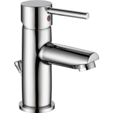 Modern 1.2 GPM Single Hole Bathroom Faucet with Single Handle - Includes Ceramic Disc Valve and Lifetime Warranty