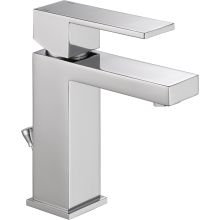 Modern 1.2 GPM Single Hole Bathroom Faucet with 50/50 Pop-Up Drain Assembly - Includes Lifetime Warranty