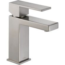 Modern 1.2 GPM Single Hole Bathroom Faucet with 50/50 Pop-Up Drain Assembly - Includes Lifetime Warranty