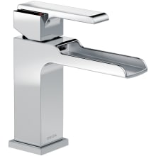 Ara 1.2 GPM Single Hole Waterfall Bathroom Faucet - Metal Pop-up Drain Assembly Not Included