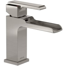 Ara 1.2 GPM Single Hole Waterfall Bathroom Faucet - Metal Pop-up Drain Assembly Not Included