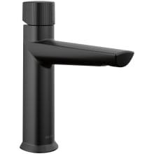 Galeon 1.2 GPM Knurled Knob Single Hole Bathroom Faucet Less Drain Assembly